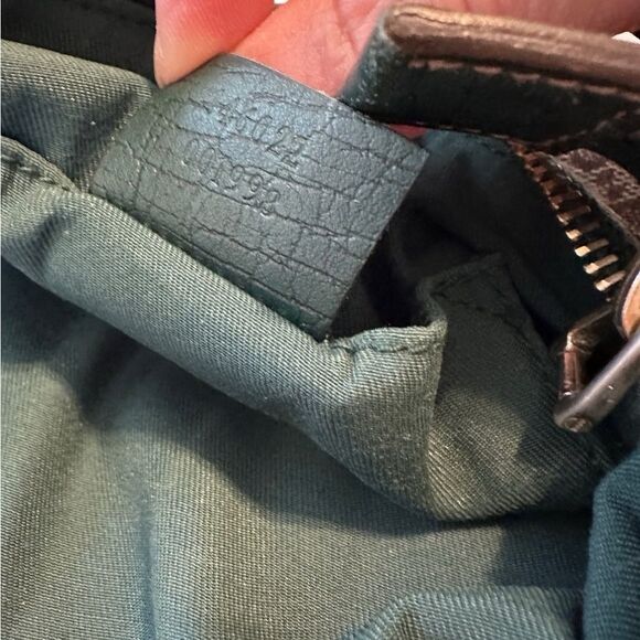 Gucci Green and Gold Women's Hasler Bag - Picture 11 of 16